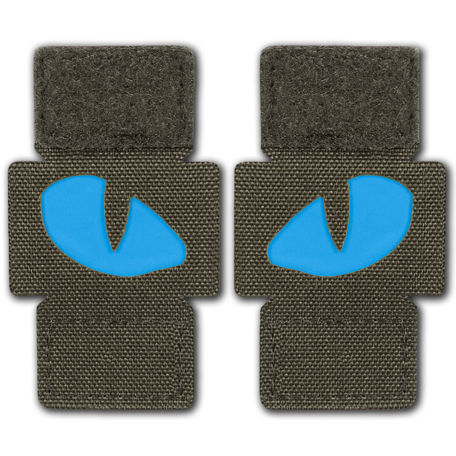 M-Tac patch Tiger Eyes Laser Cut (couple) - M-TAC