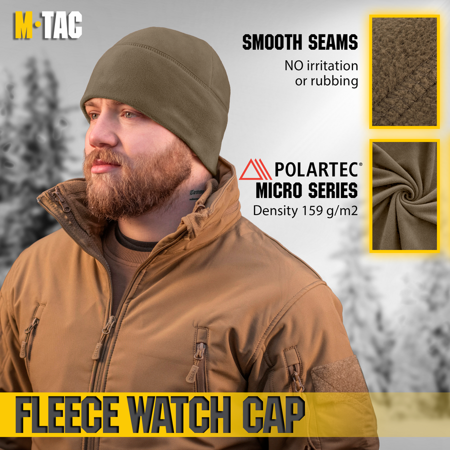M-Tac Fleece Watch Cap Light Polartec Gen II (159 g/m2)