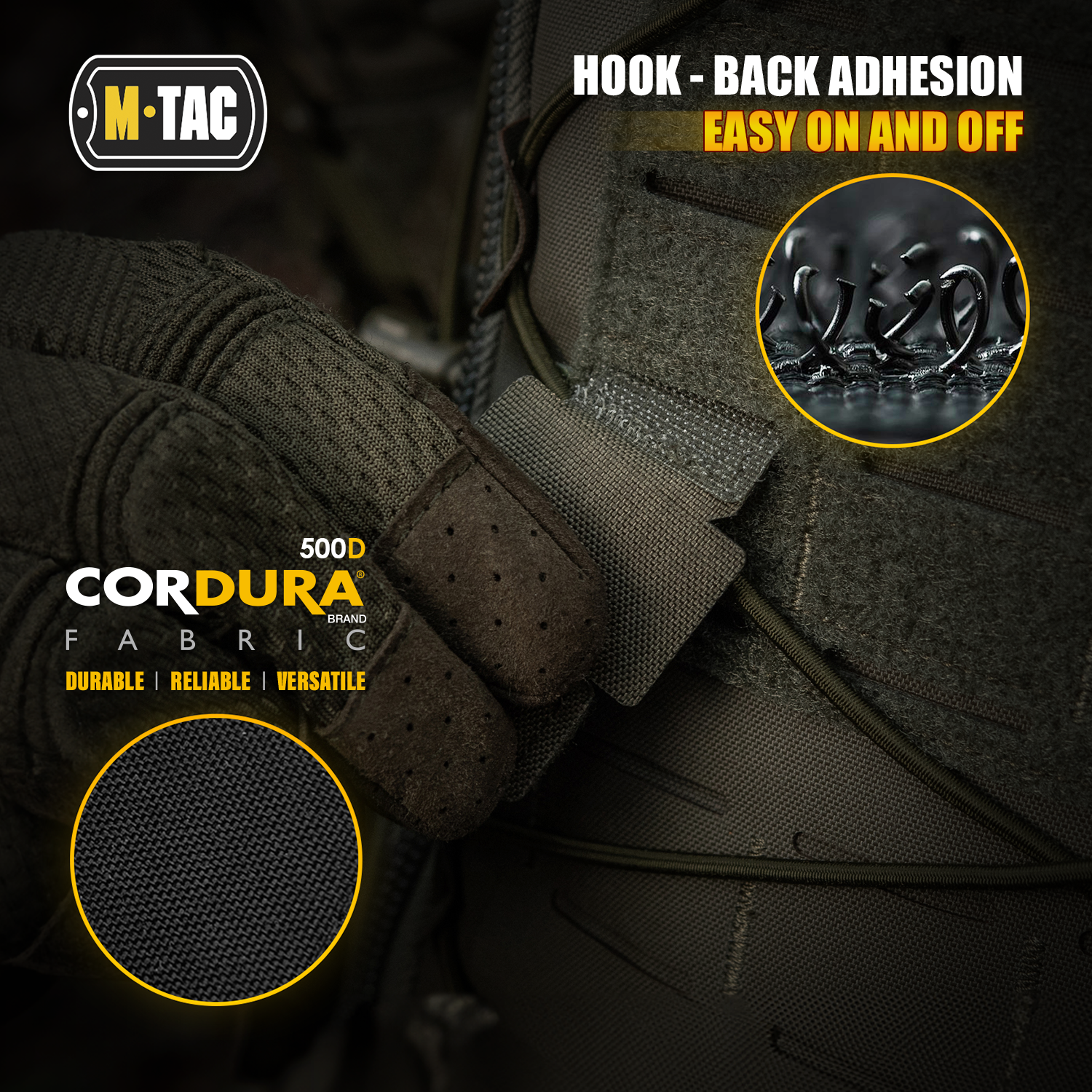 M-Tac patch Tiger Eyes Laser Cut (couple) - M-TAC