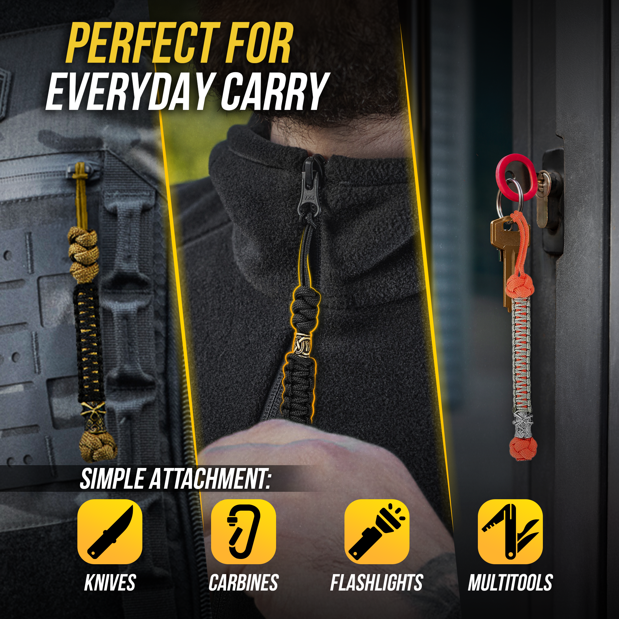 M-Tac Knife Lanyard Ninja Ver.2 - M-TAC