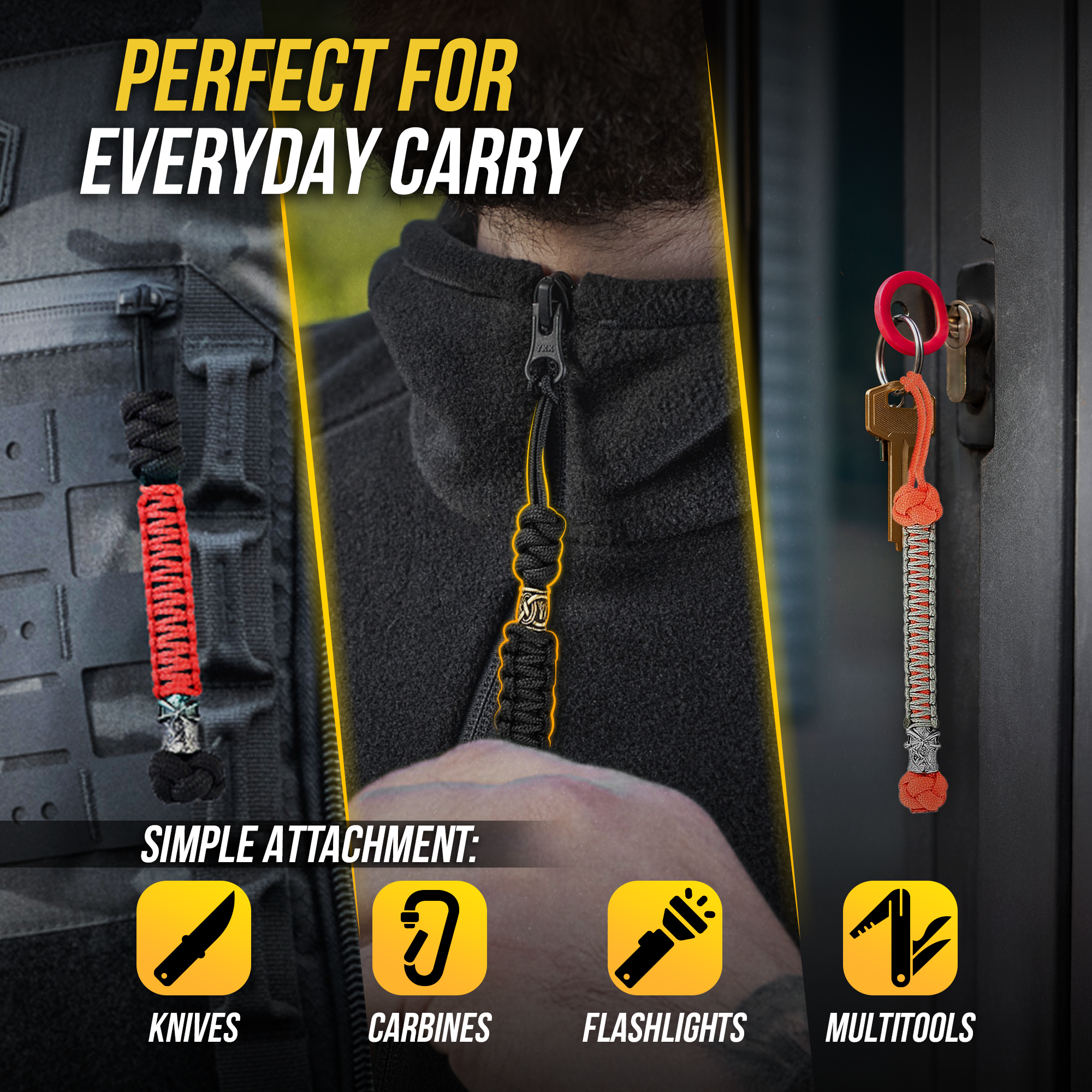 M-Tac Knife Lanyard Ninja Ver.2 - M-TAC