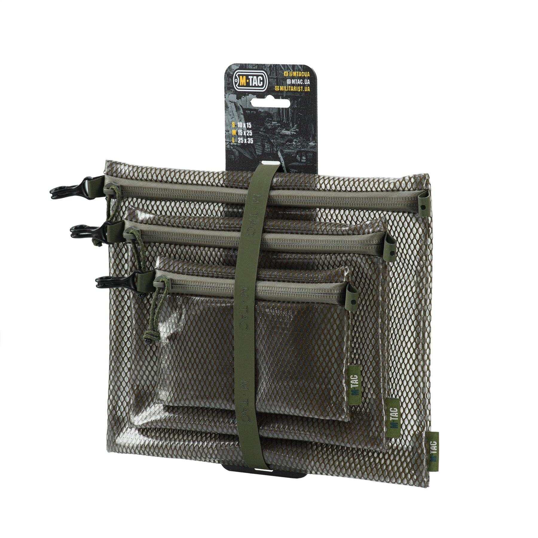 M-Tac Zip Pocket Organizer Set Elite