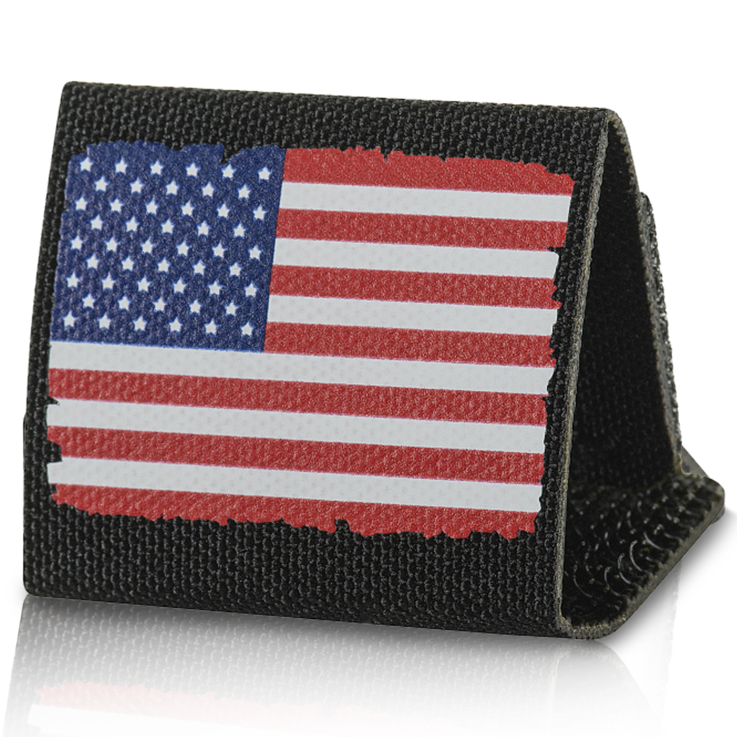Tactical US Flag Coyote/Black Patch