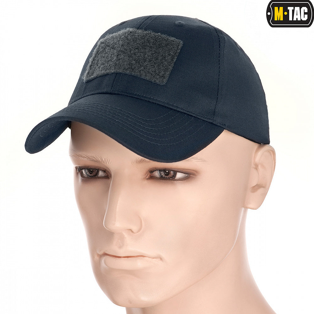 M-Tac Baseball Cap Flex Rip-Stop with Loop Panel