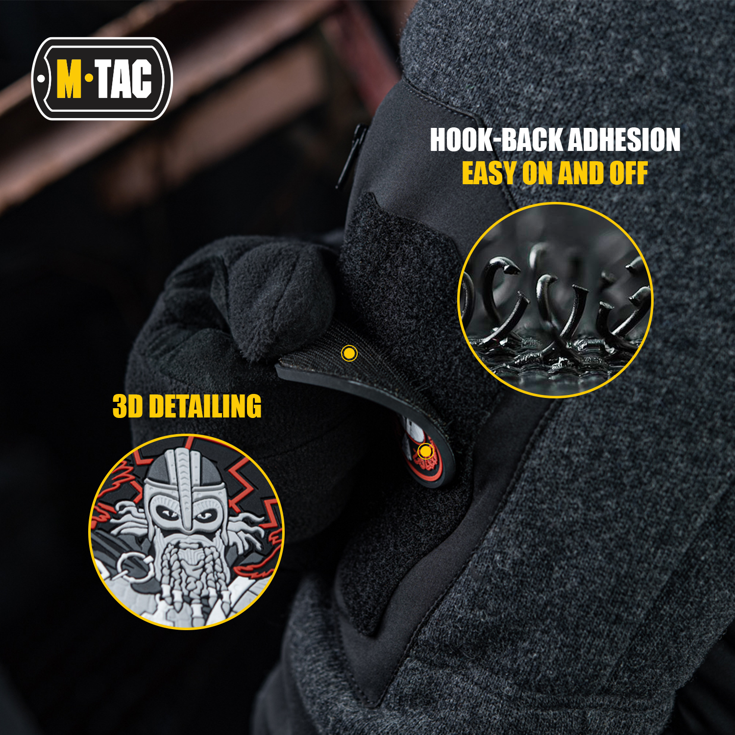 M-Tac patch Til Valhall PVC - M-TAC