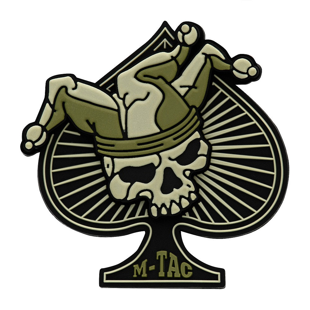 M-Tac patch Ace of Spades 3D PVC - M-TAC