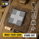 M-Tac patch Medic Cross Square PVC - M-TAC