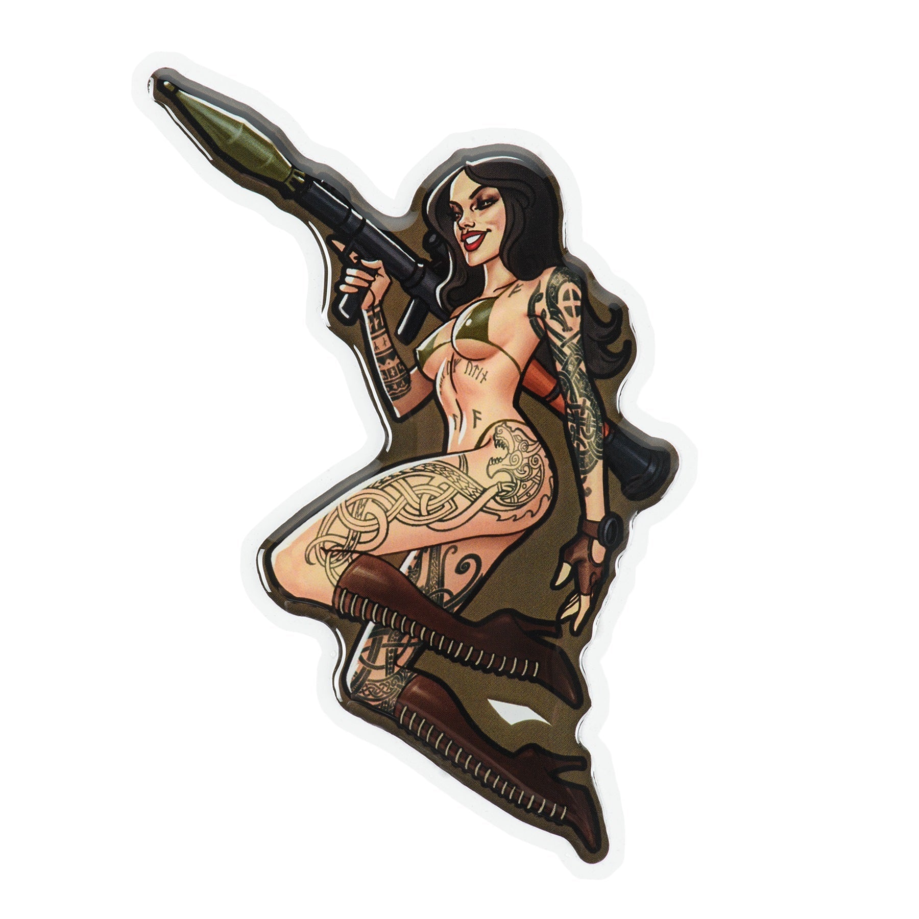 M-Tac Morale Sticker Tactical Girl