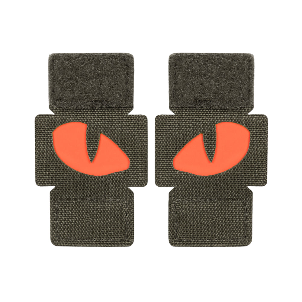 M-Tac patch Tiger Eyes Laser Cut (couple) - M-TAC