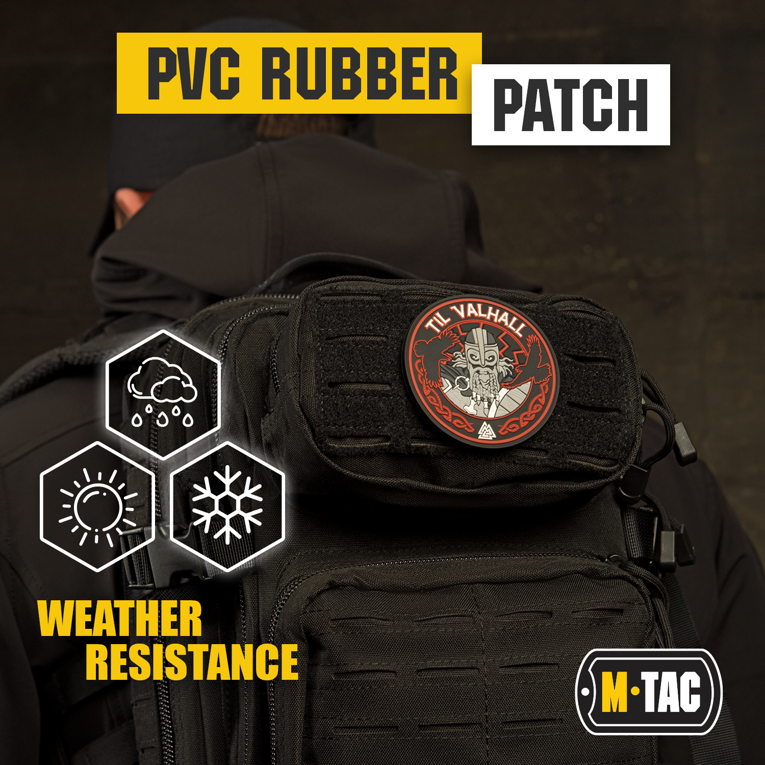 M-Tac patch Til Valhall PVC - M-TAC