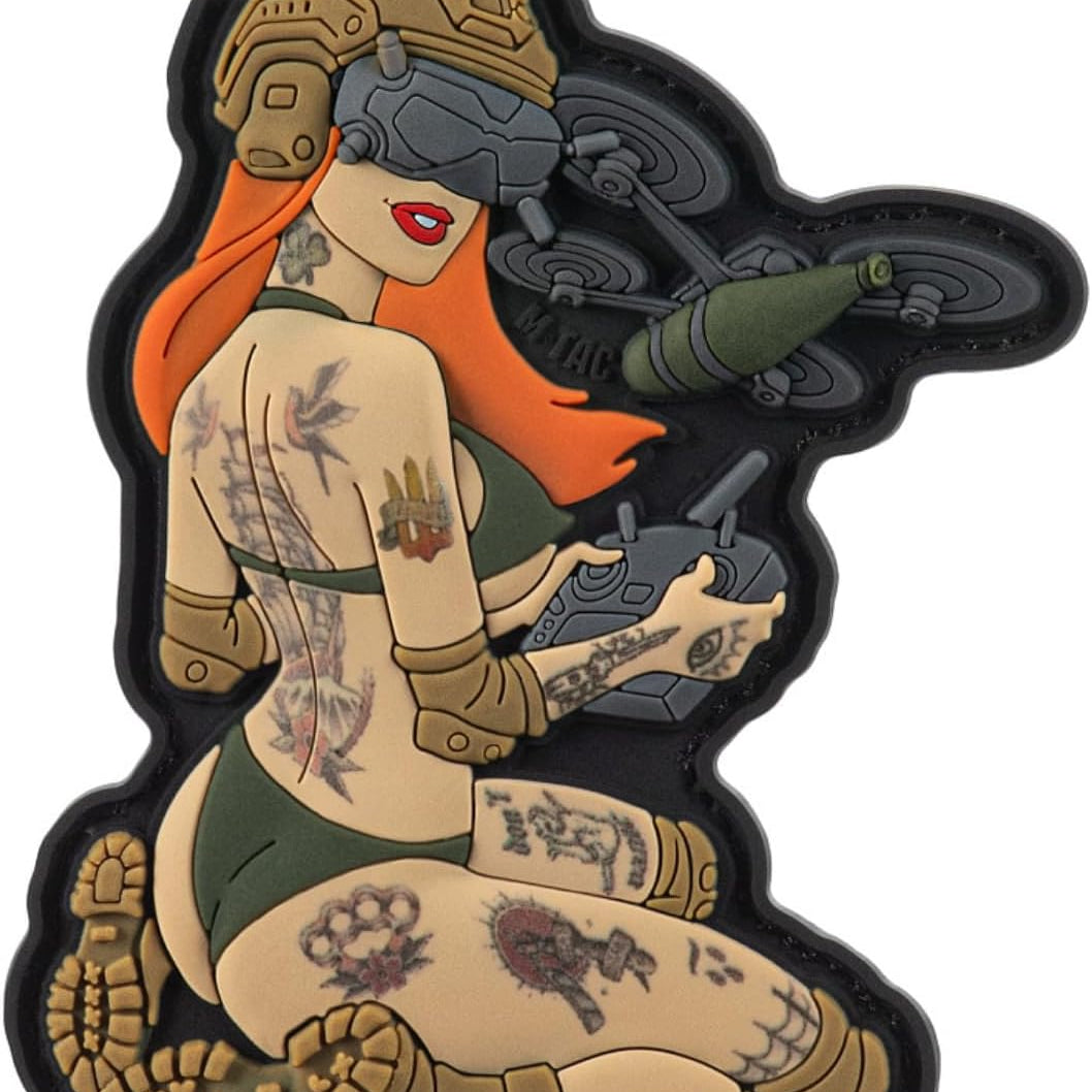 M-Tac Morale Patch Tactical Girl