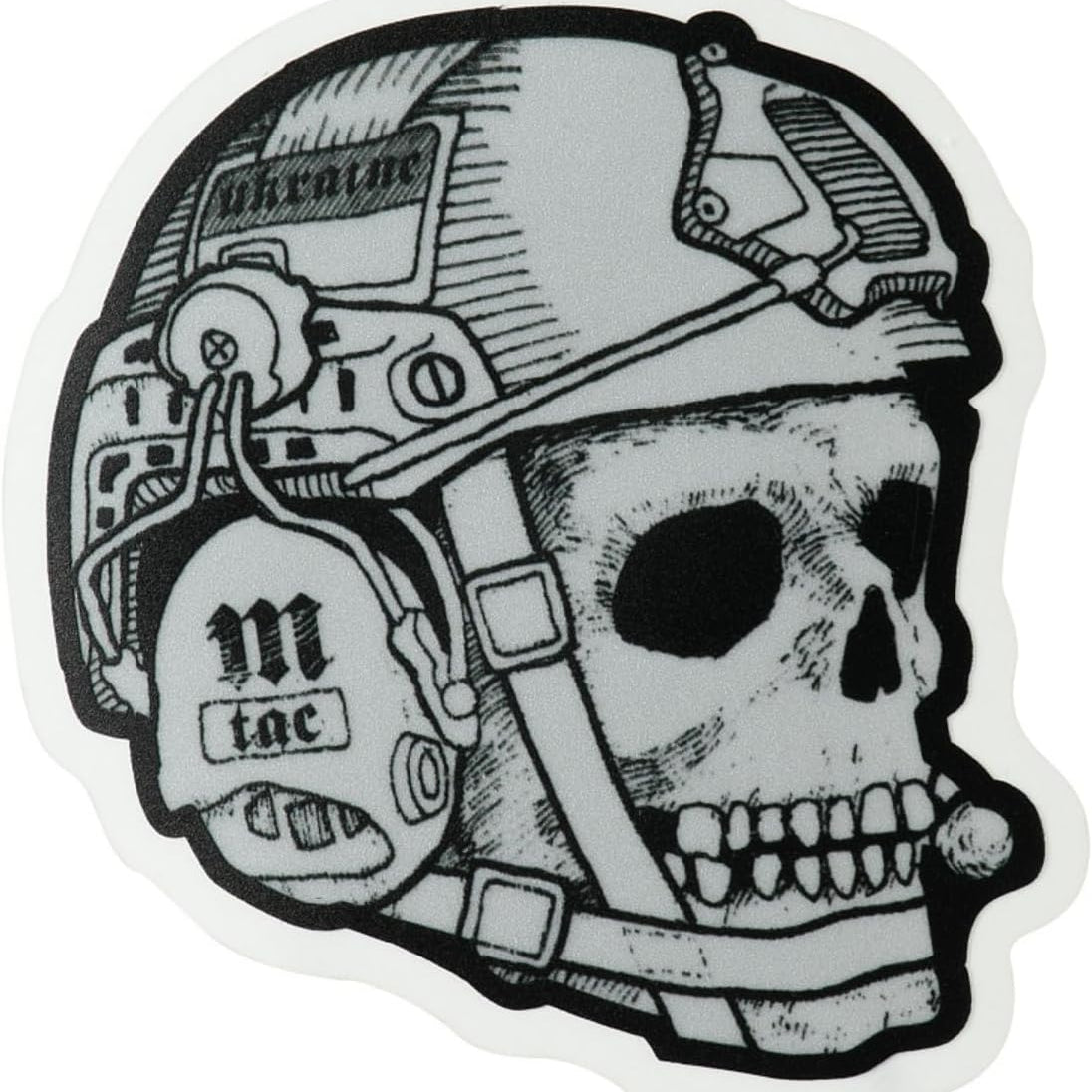 M-Tac Bumper Sticker Skull