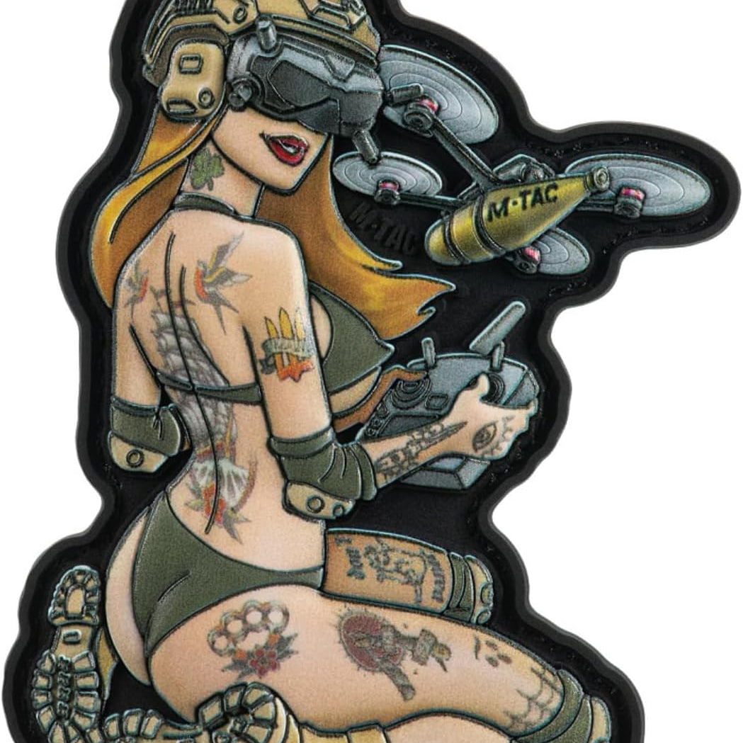M-Tac Morale Patch Tactical Girl