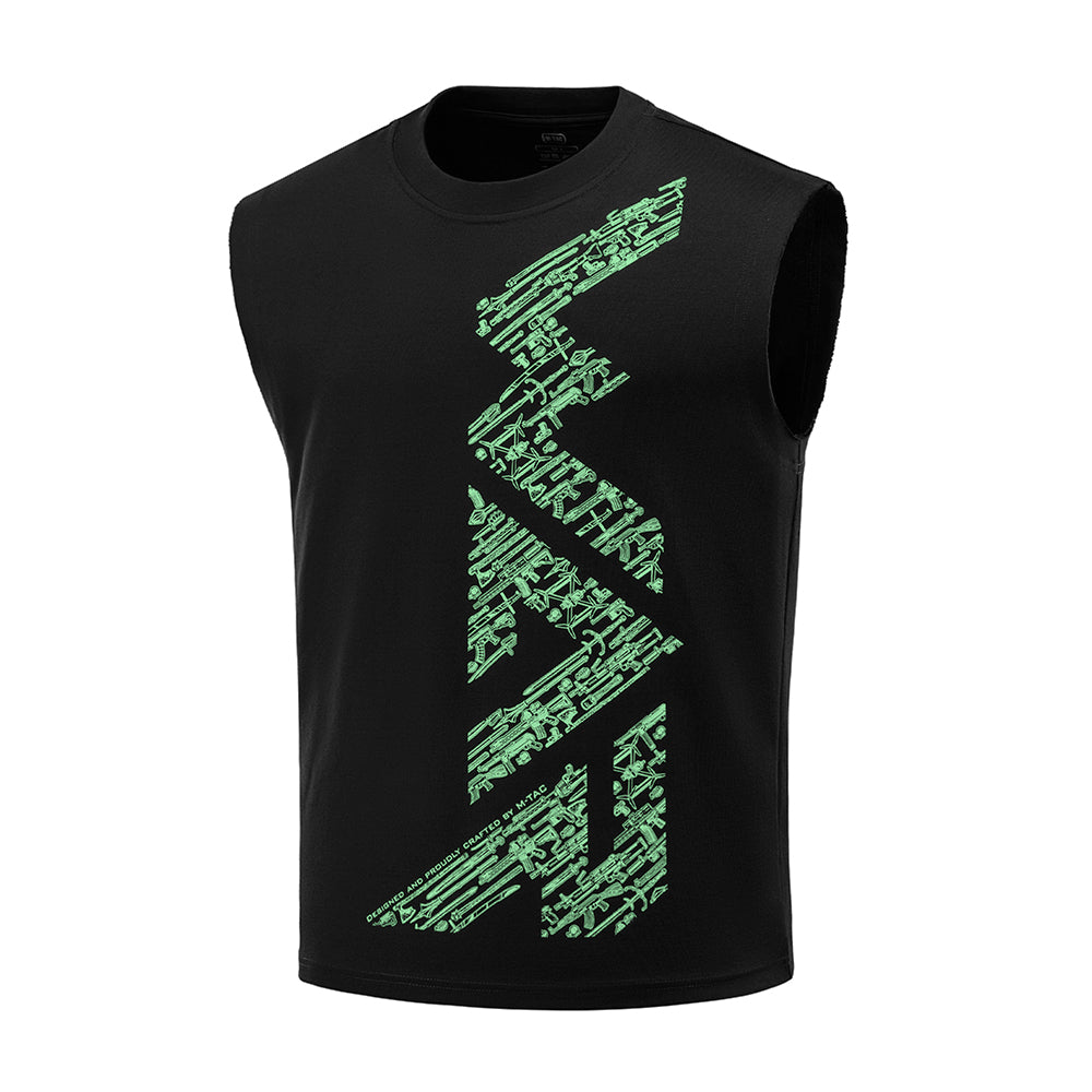 M-Tac Sleeveless T-Shirt WAR Cotton Hard