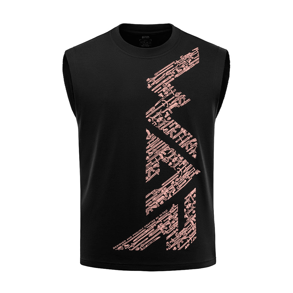 M-Tac Sleeveless T-Shirt WAR Cotton Hard