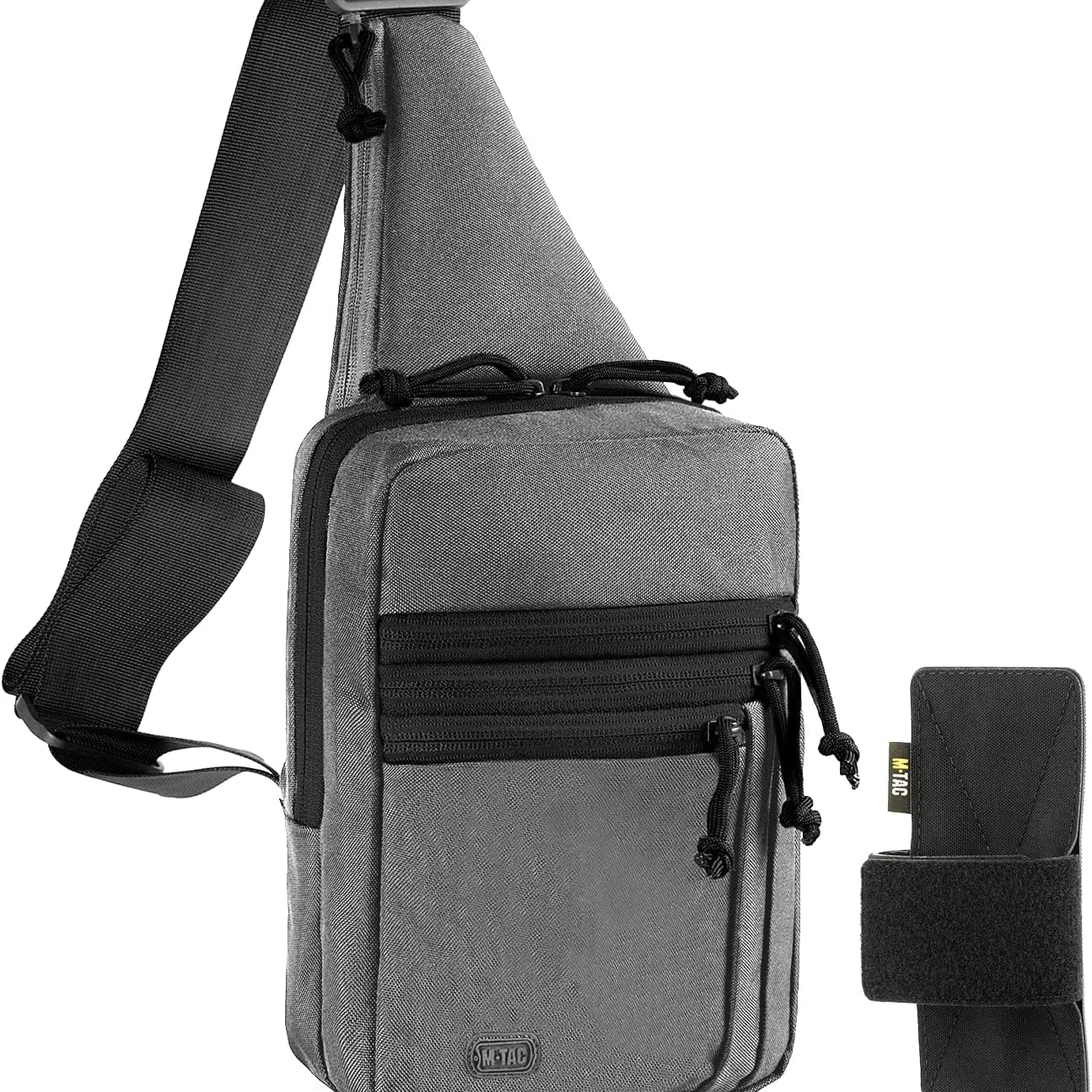 M-Tac LEFT-HANDED Tactical Sling Bag for Men with Holster