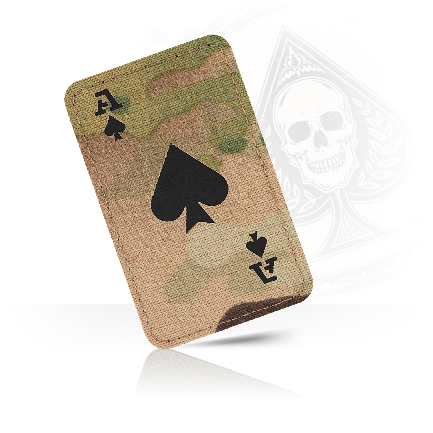 M-Tac patch Ace of Spades Laser Cut - M-TAC