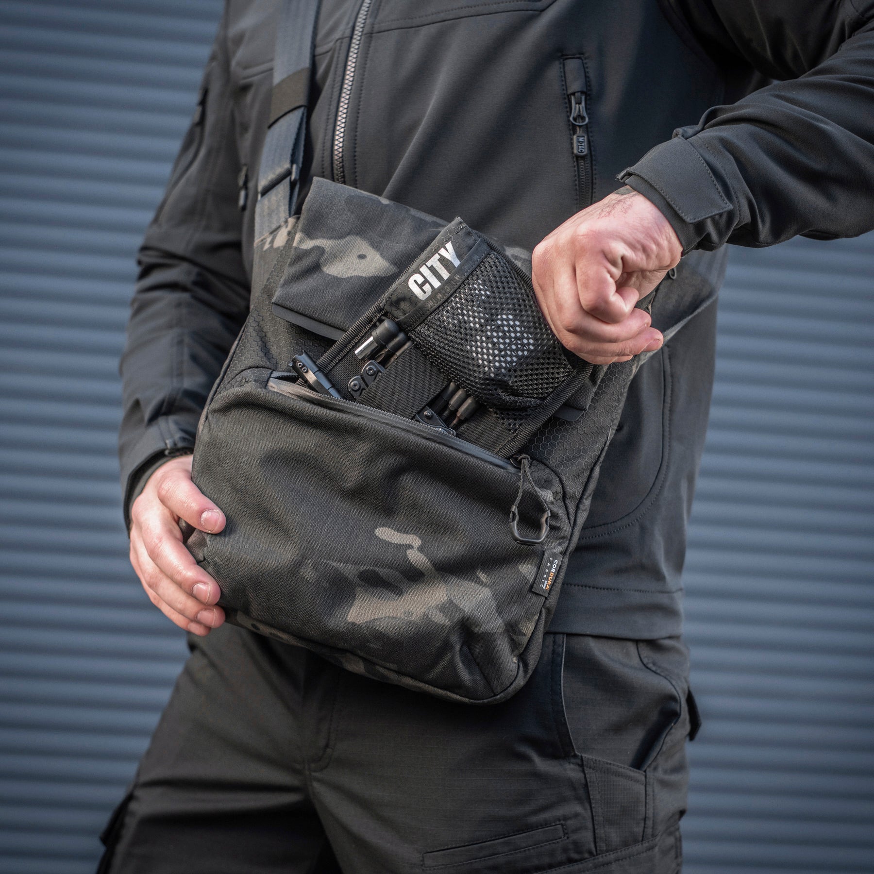 M-Tac Konvert Bag Elite Black - M-TAC