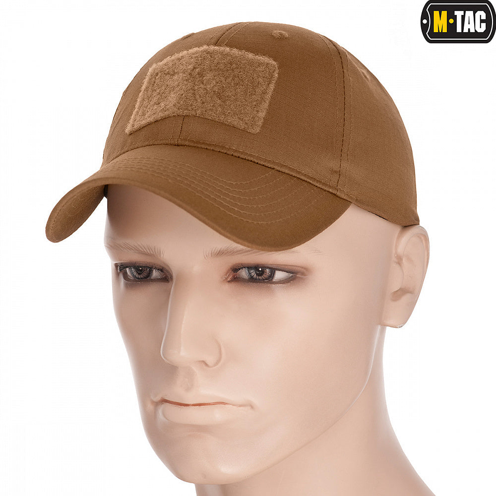 M-Tac Baseball Cap Flex Rip-Stop with Loop Panel