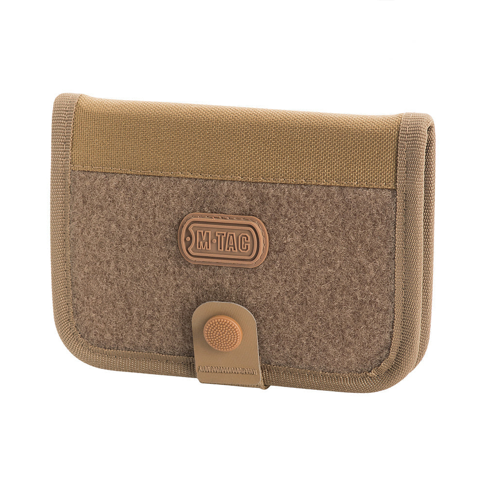 M-Tac wallet with patch panel Elite Large Black