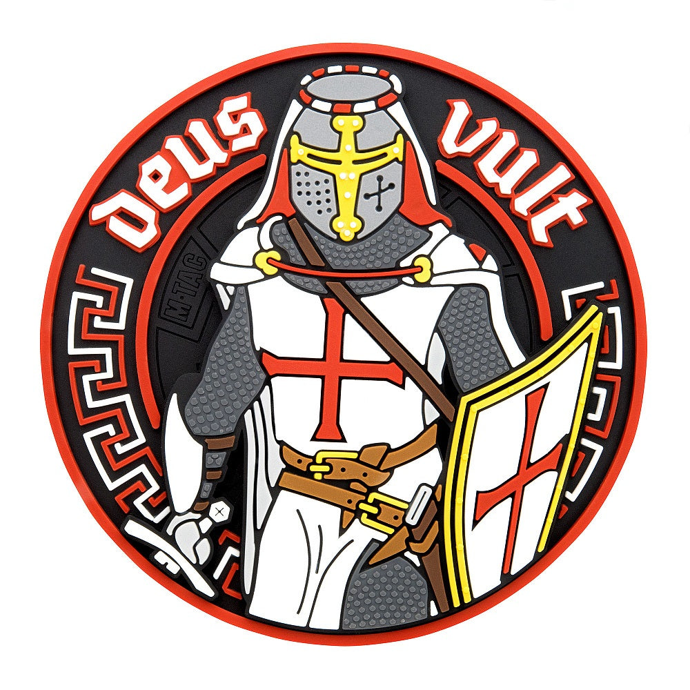 M-Tac patch Deus Vult 3D PVC - M-TAC