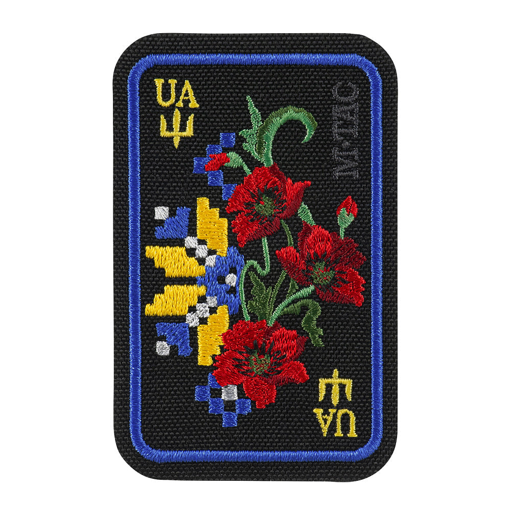 M-Tac Patch Ornament Poppy Embroidery