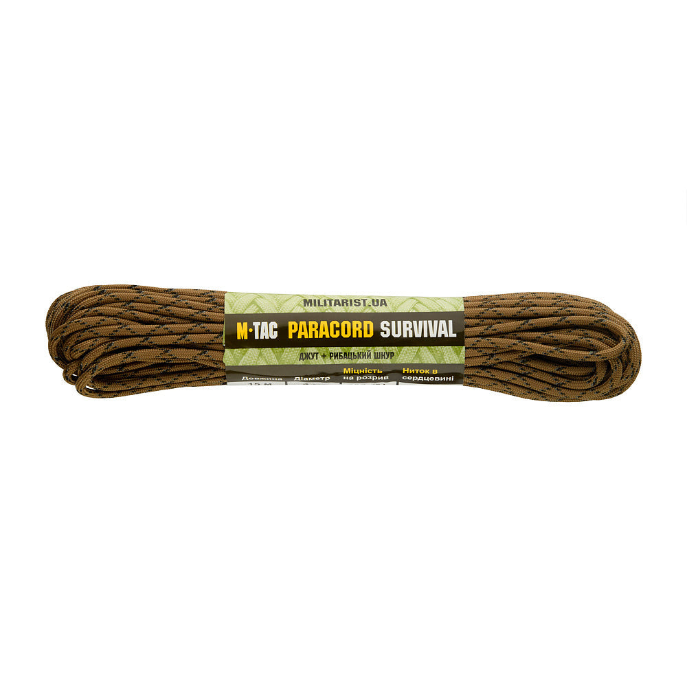 M-Tac Paracord Survival 15m
