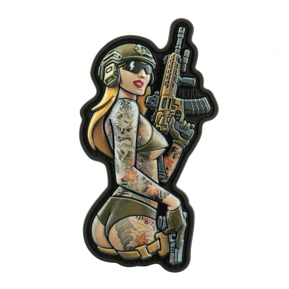 M-Tac Morale Patch Tactical Girl