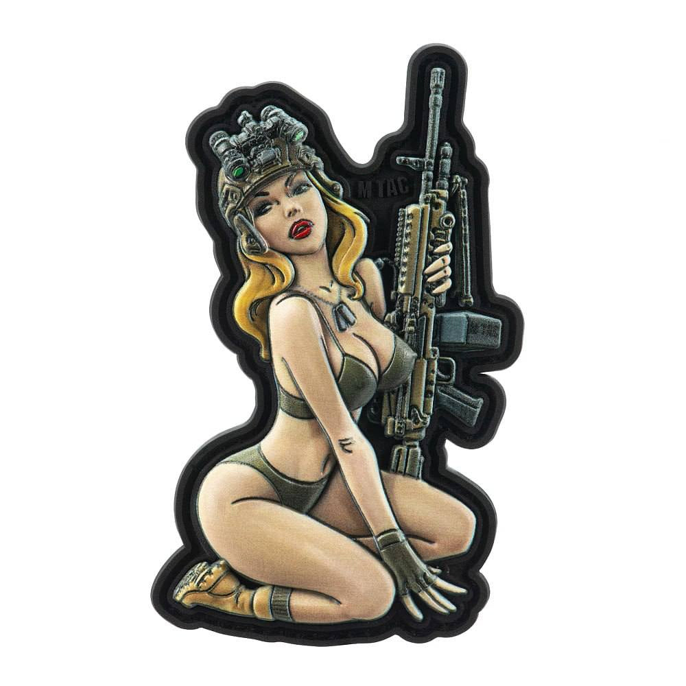 M-Tac Morale Patch Tactical Girl