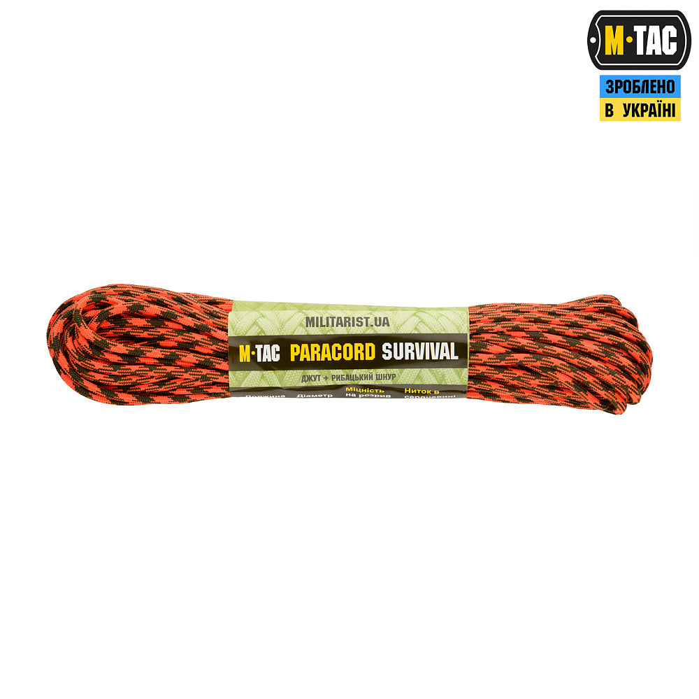 M-Tac Paracord Survival 15m