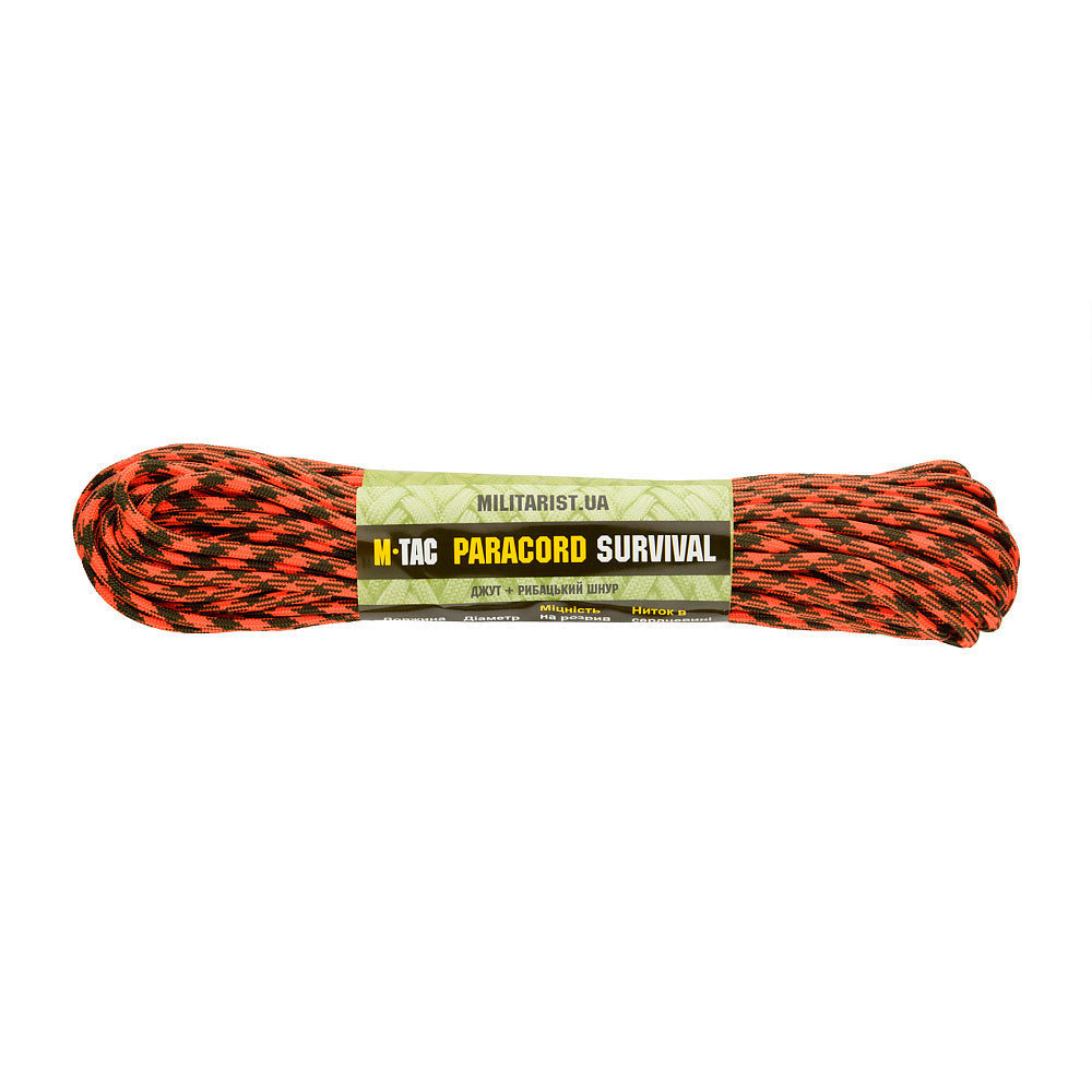 M-Tac Paracord Survival 15m