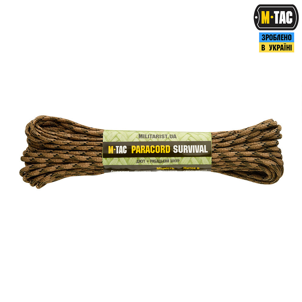 M-Tac Paracord Survival 15m