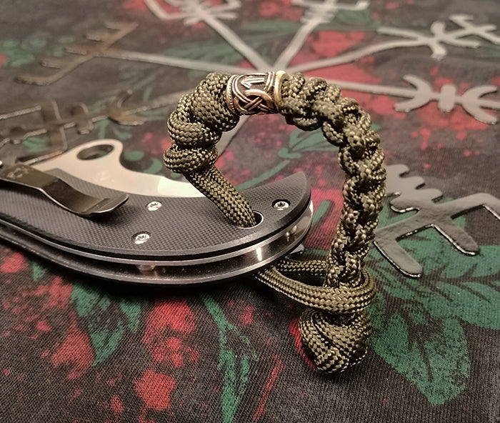 M-Tac Knife Lanyard Loopy Snake Scandinavian - M-TAC