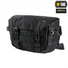 M-Tac Messenger Bag Elite Hex Black - M-TAC
