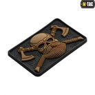 M-Tac Bearded Skull with Axes 3D PVC - M-TAC