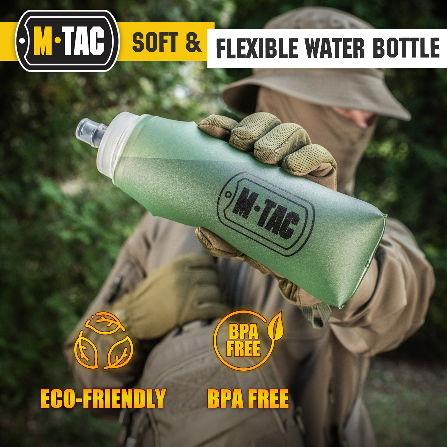 M-Tac Collapsible Water Bottle 20oz - M-TAC