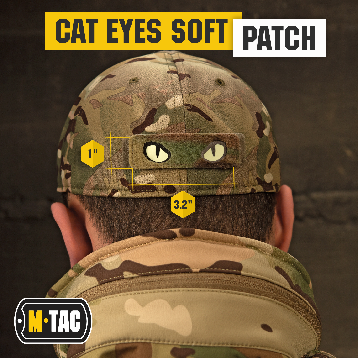 M-Tac patch Cat Eyes (Type 2) Laser Cut