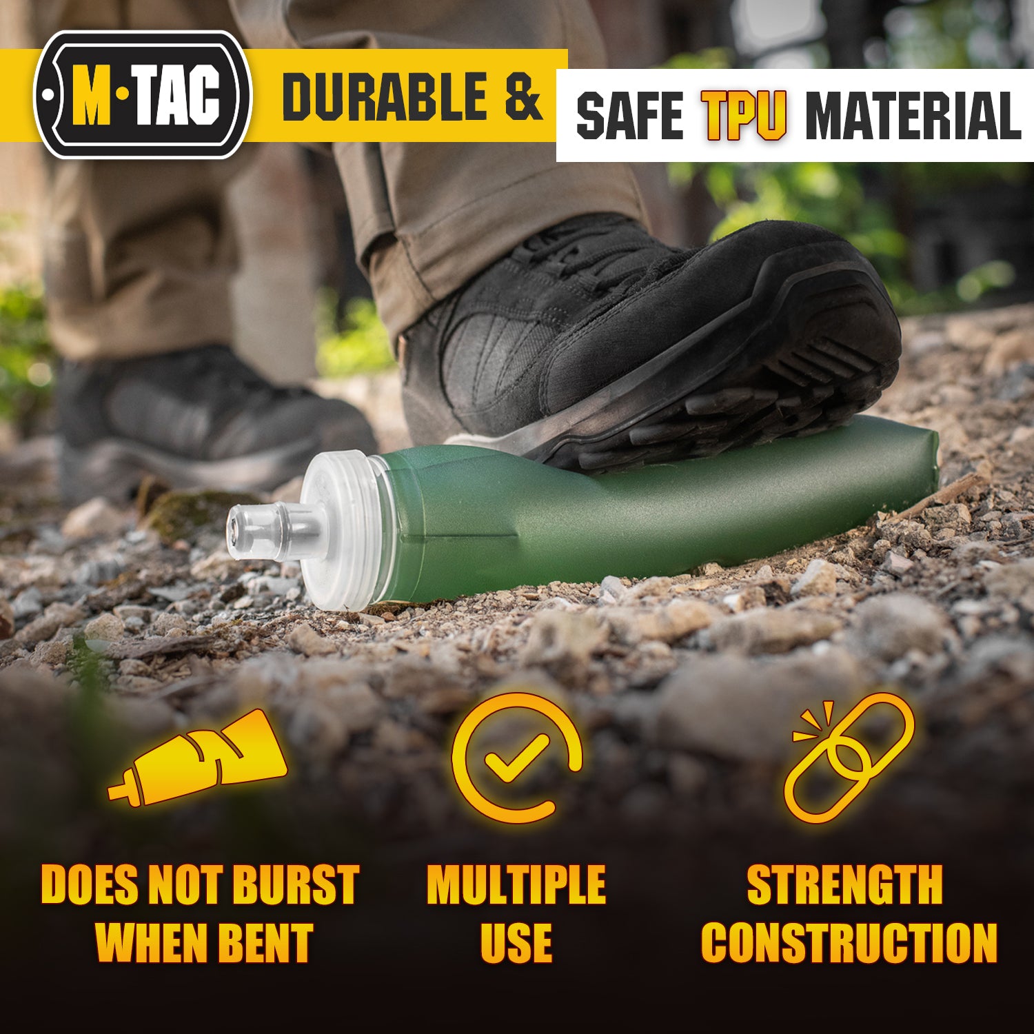 M-Tac Collapsible Water Bottle 20oz - M-TAC