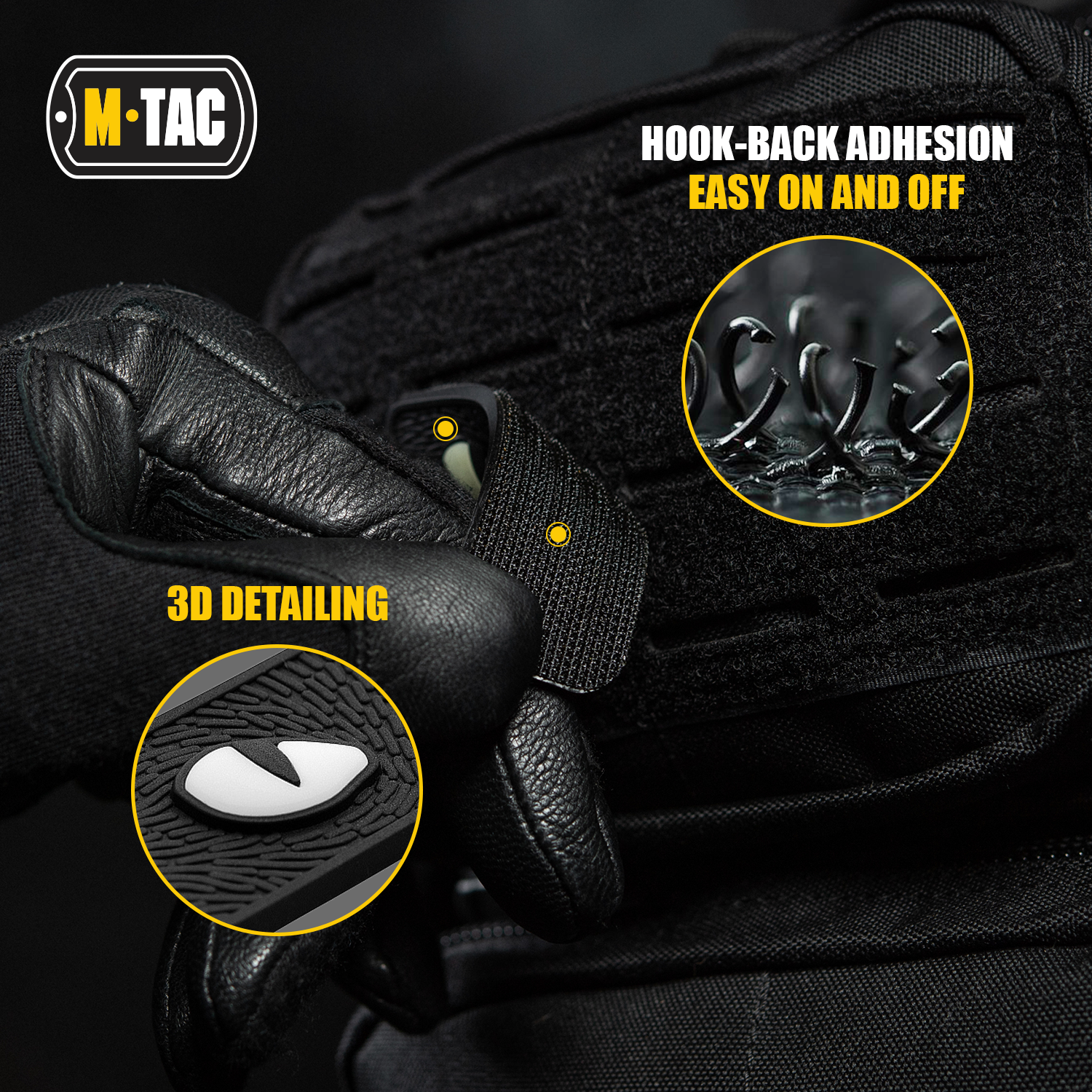 M-Tac Glows in the Dark Cat Eyes Morale Patch 3D PVC - M-TAC