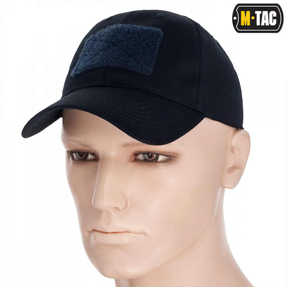 M-Tac Baseball Cap Flex Rip-Stop with Loop Panel