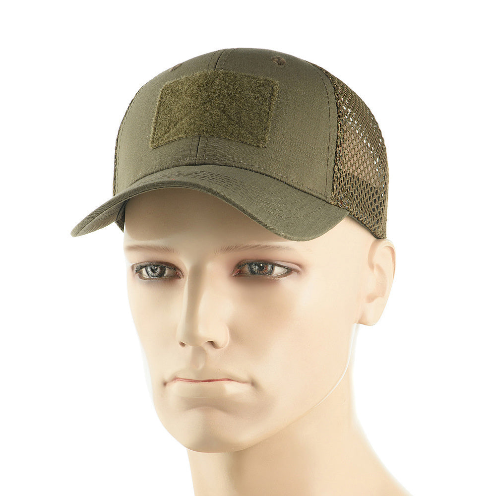 M-Tac Mesh Flex Ripstop Baseball Cap with Loop Panel - M-TAC