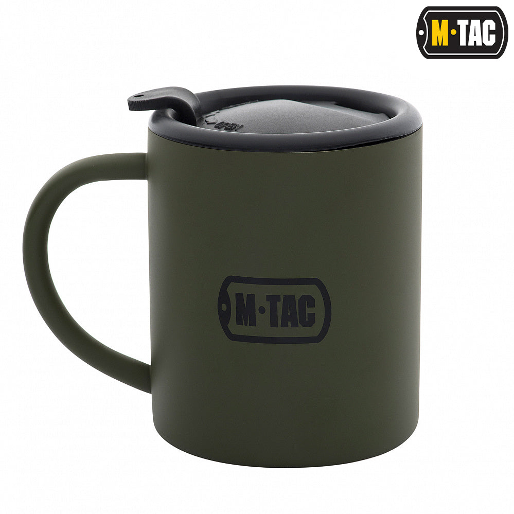 M-Tac 9oz Insulated Mug with a Lid - M-TAC