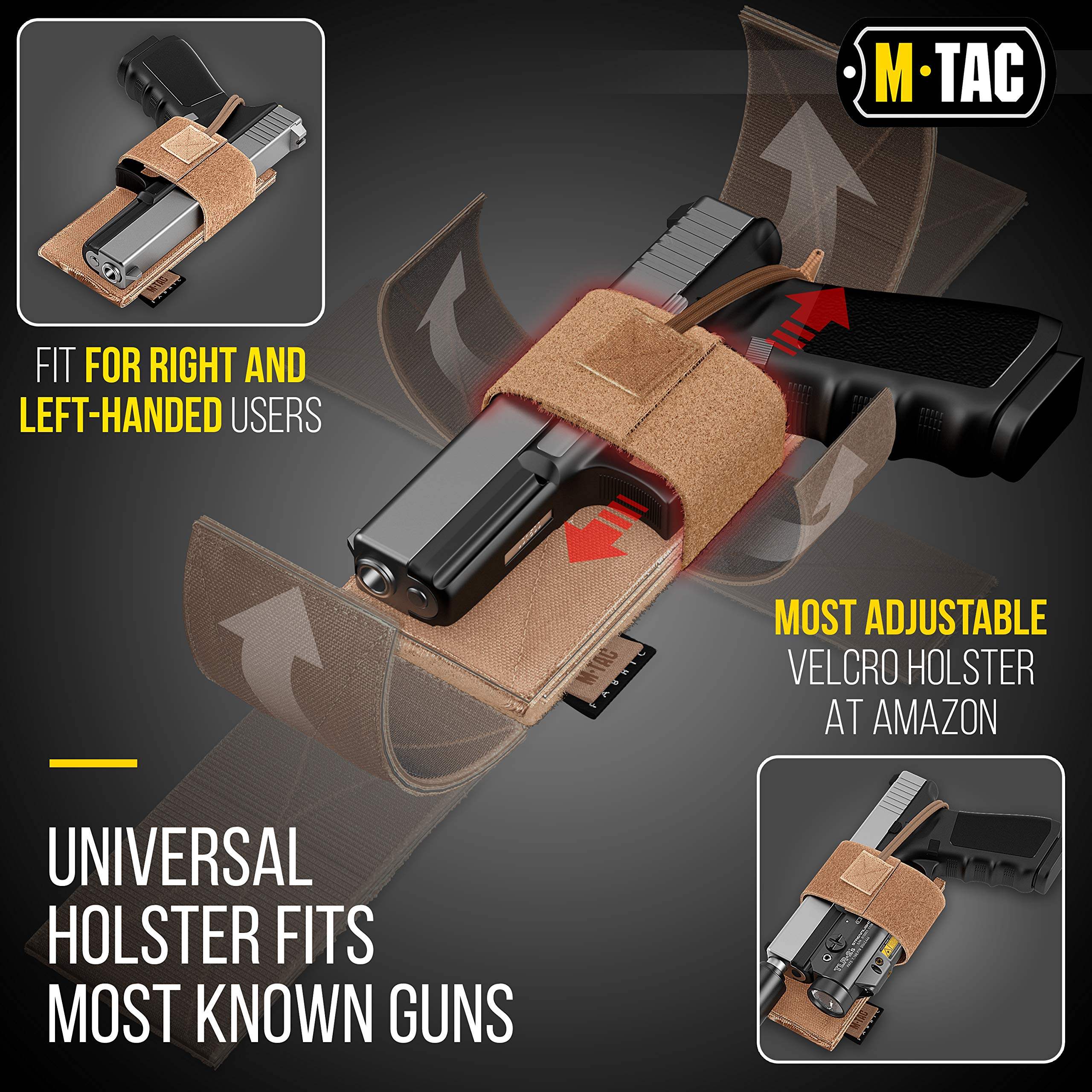 M-Tac CCW Holster - Modular Universal Holster - M-TAC