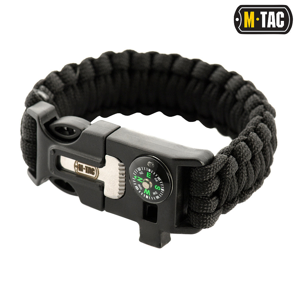 M-Tac Paracord Bracelet - Survival Kit Coyote / Large