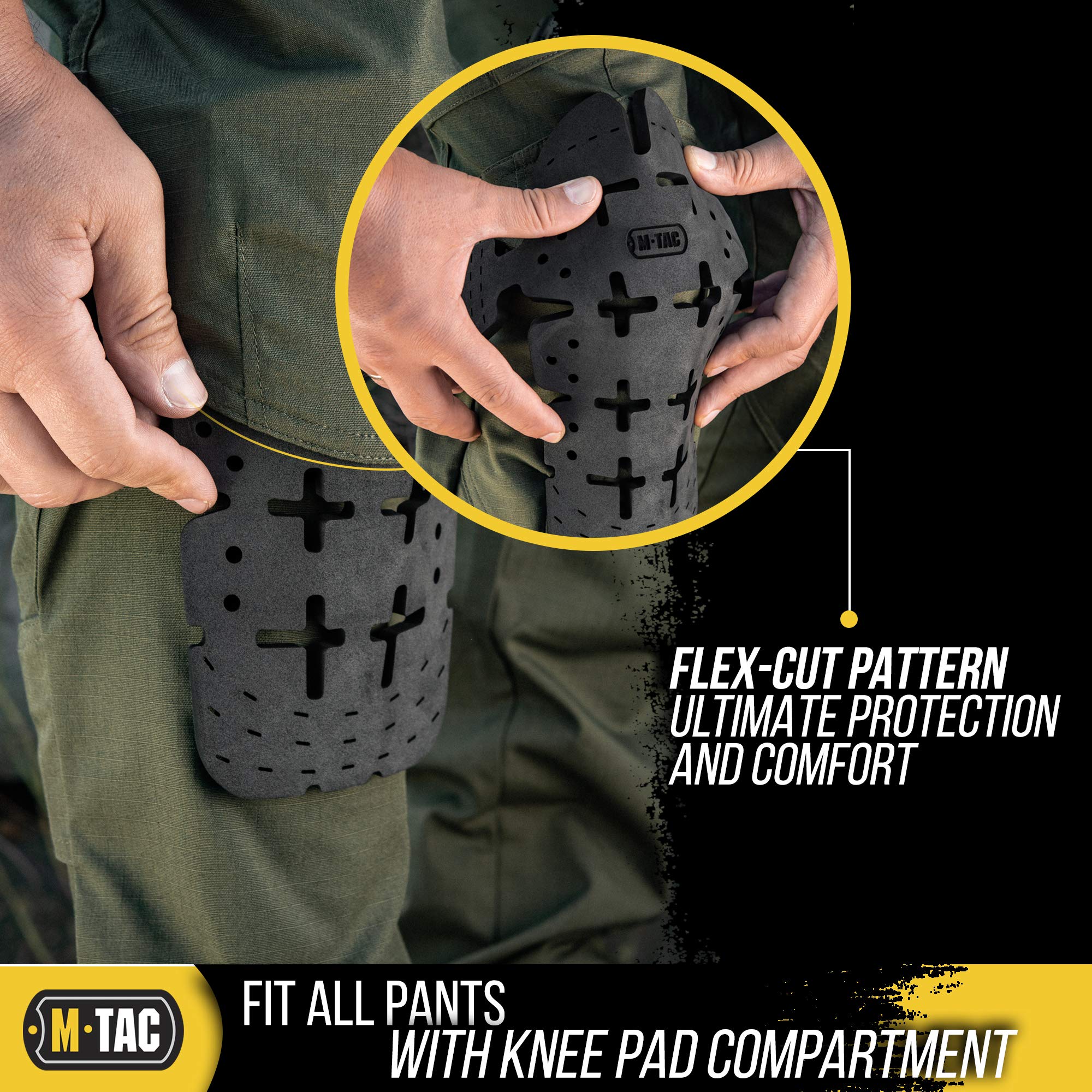 M-Tac Eva Knee Pad Inserts (Pair) - M-TAC