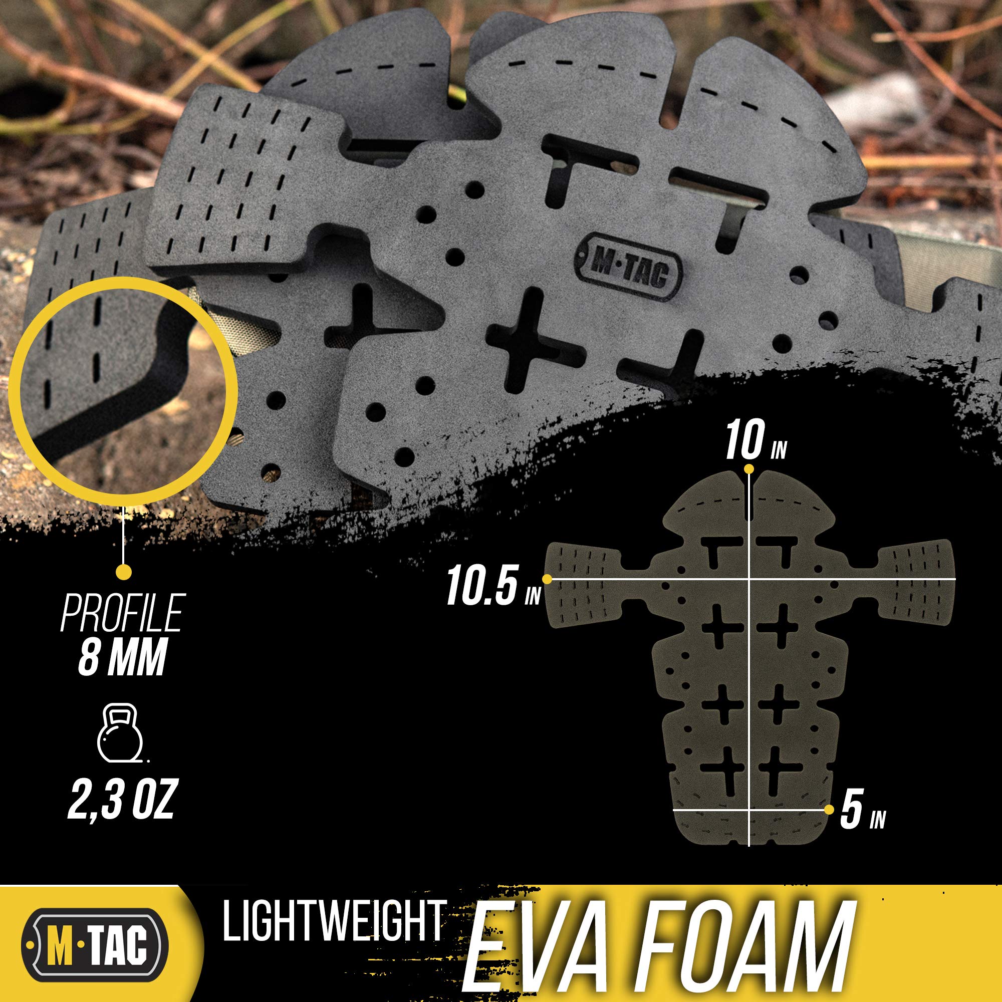 M-Tac Eva Knee Pad Inserts (Pair) - M-TAC