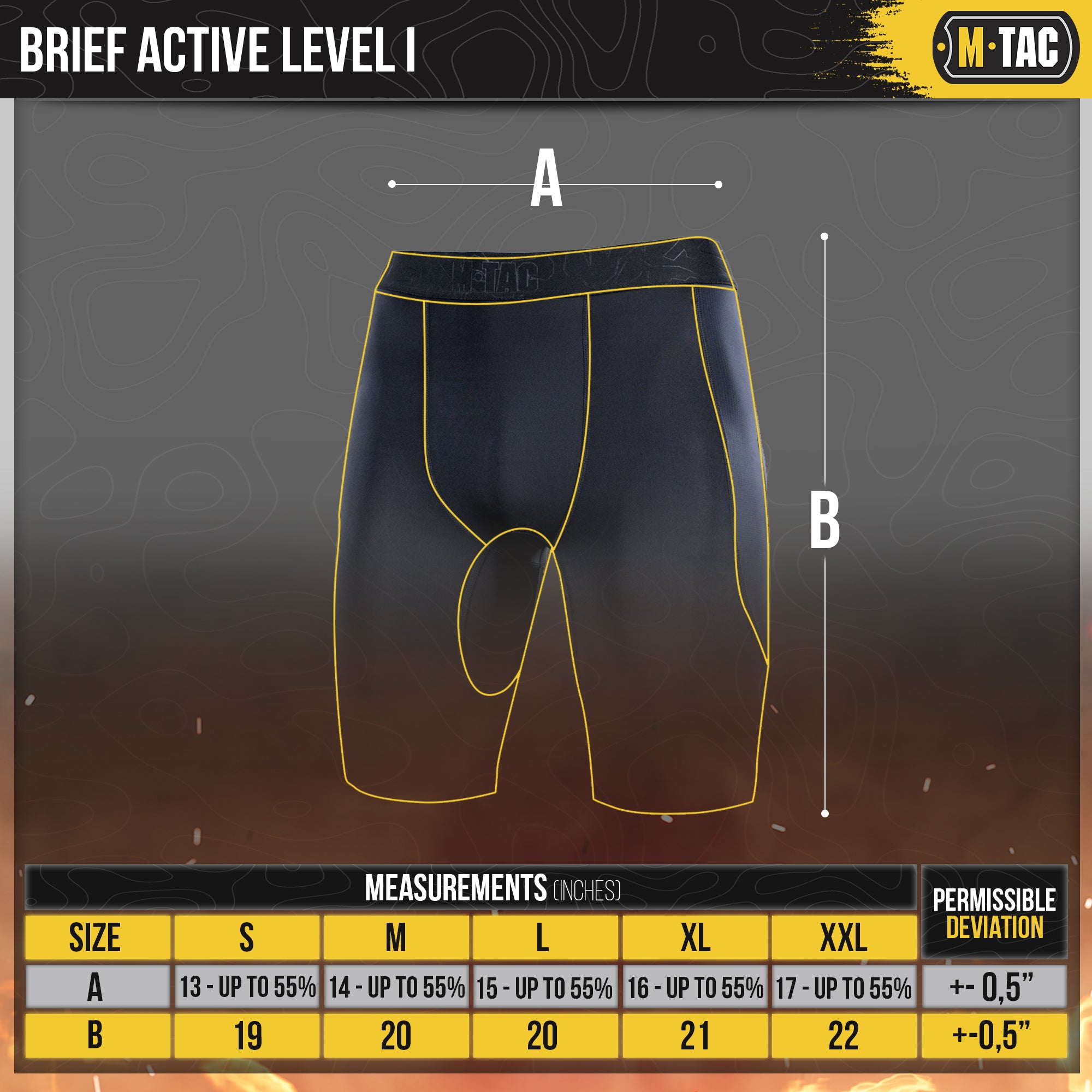 M-Tac Brief Active Level I - M-TAC