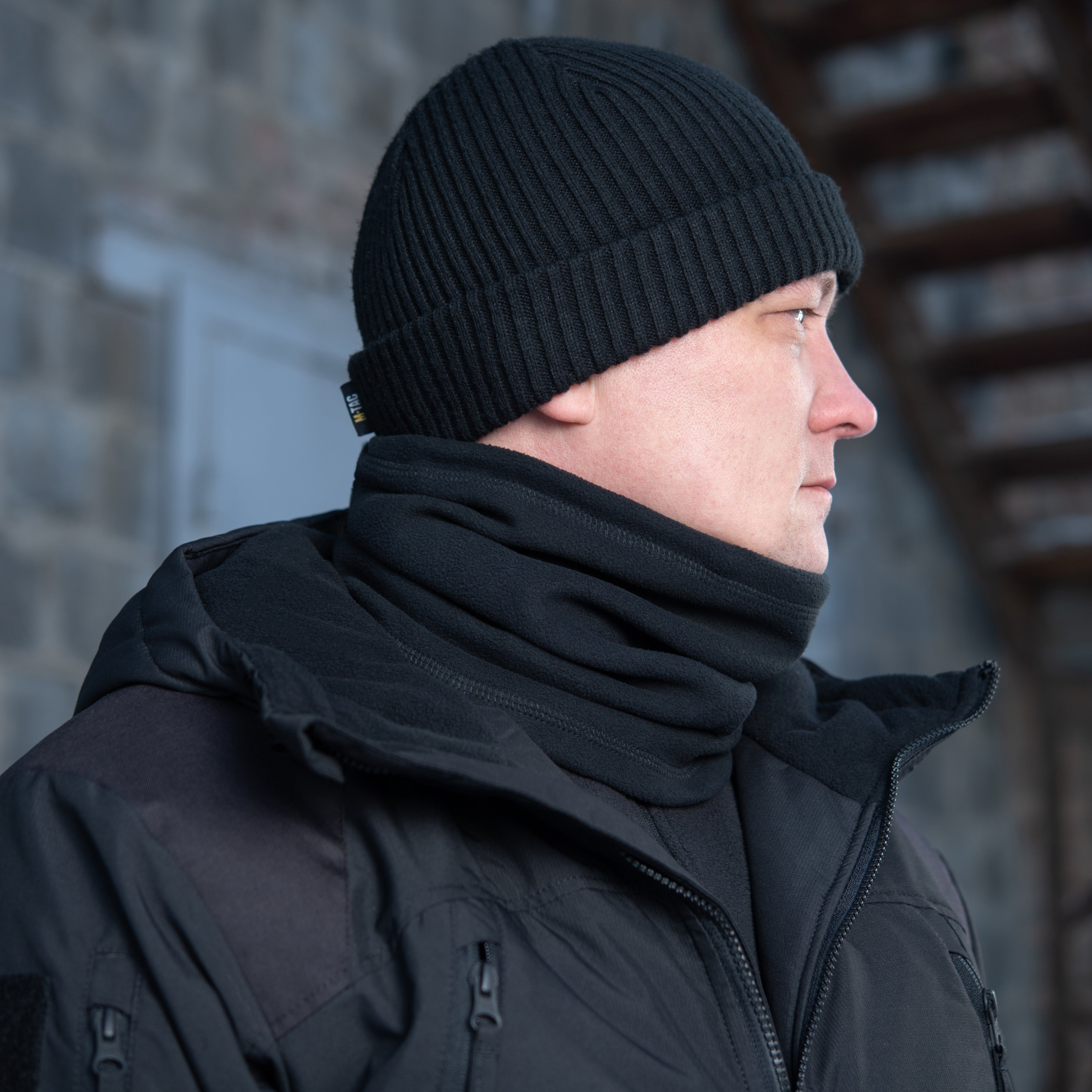 M-Tac Fleece Neck Gaiter 1/2 with Drawstring (260g/m2) - M-TAC