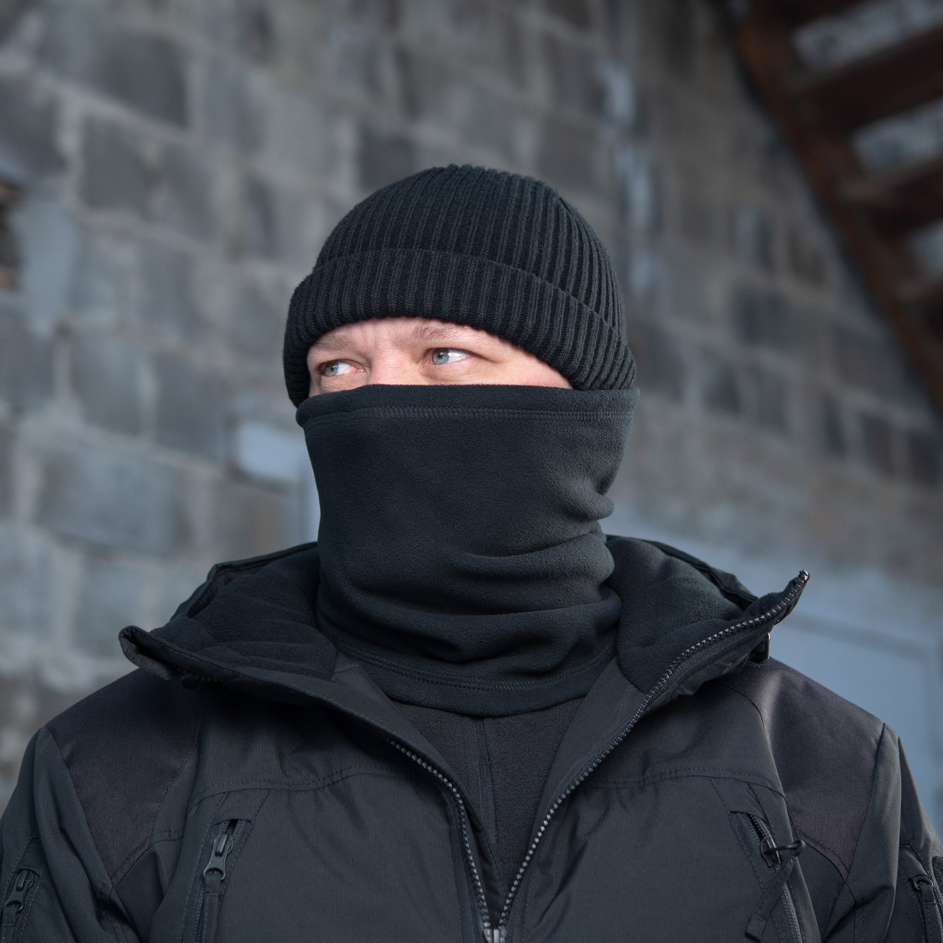 M-Tac Fleece Neck Gaiter 1/2 with Drawstring (260g/m2) - M-TAC