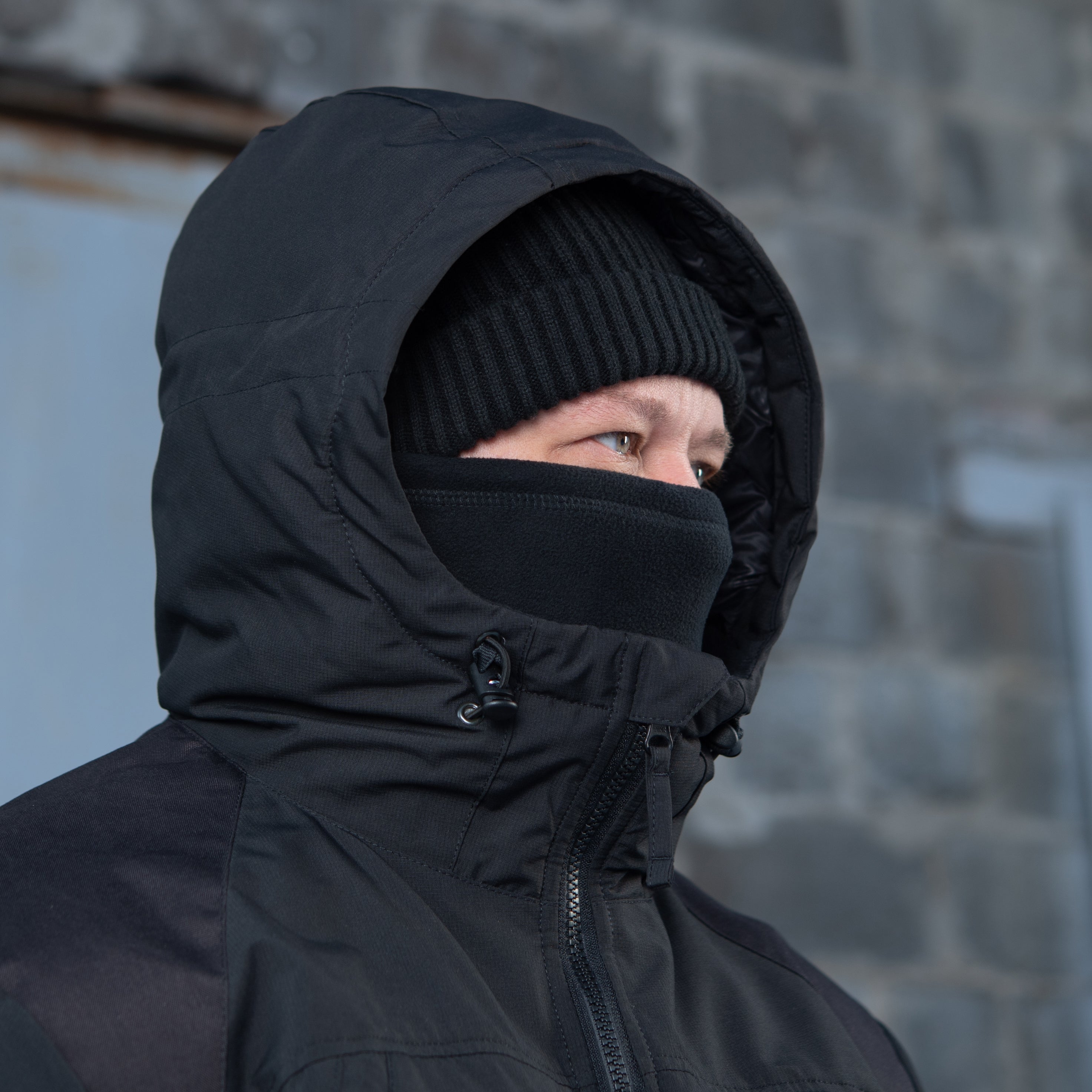 M-Tac Fleece Neck Gaiter 1/2 with Drawstring (260g/m2) - M-TAC